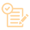 filling out form icon